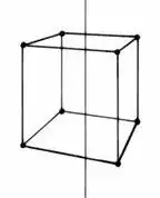 perspective of a cube