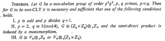Theorem from: Baskaran, S.: CLT and non-CLT groups, 1972