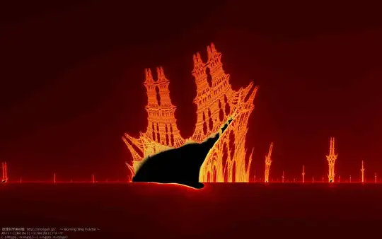 Burning ship fractal