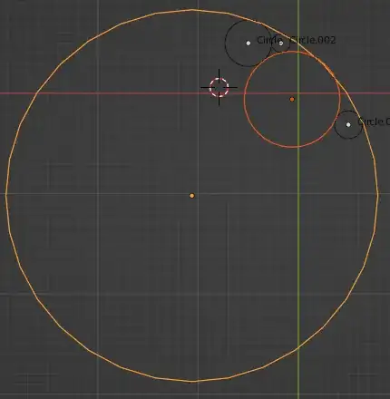 circle tangent to three circles