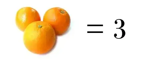 3 oranges