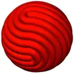 Rope on sphere
