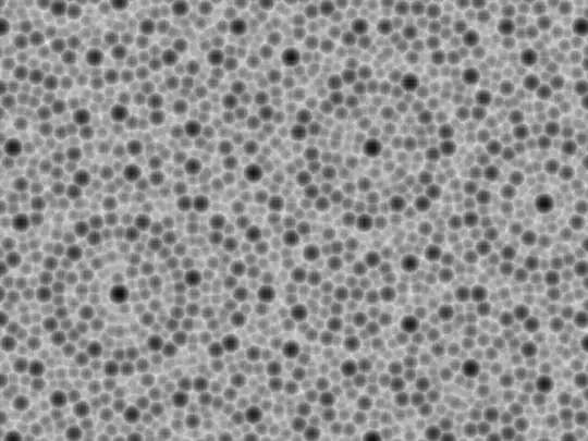 Plane section of the E₈ lattice parallel to a Coxeter plane