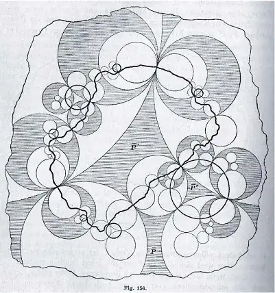 Hand-drawn limit set