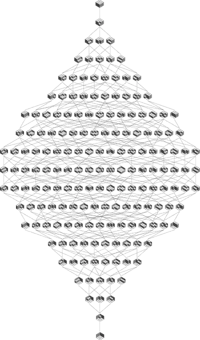 hexagon tilings - lattice