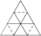 three loops on triangle that locally minimize the total length