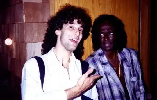 Miles Davis and Kenny G Photo