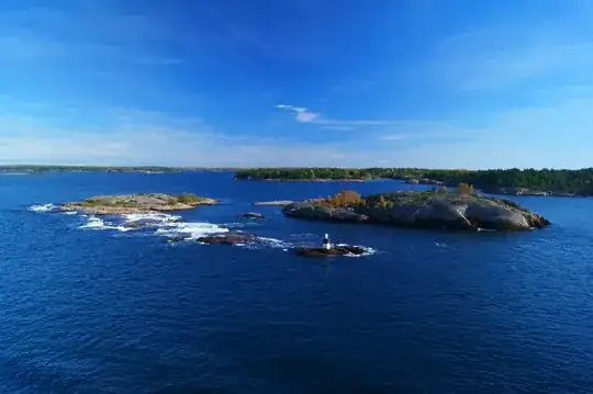 polarizer on a wide angle lens