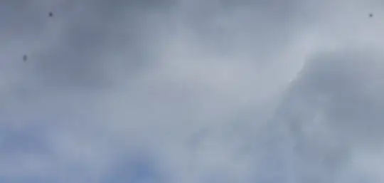 possible dust on image