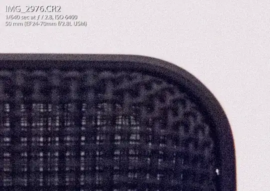 ISO 6400 Image Sample