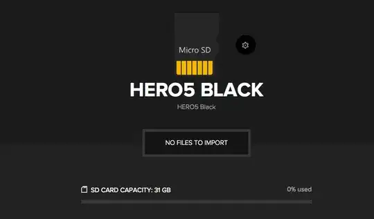 Quik prompts no files to import