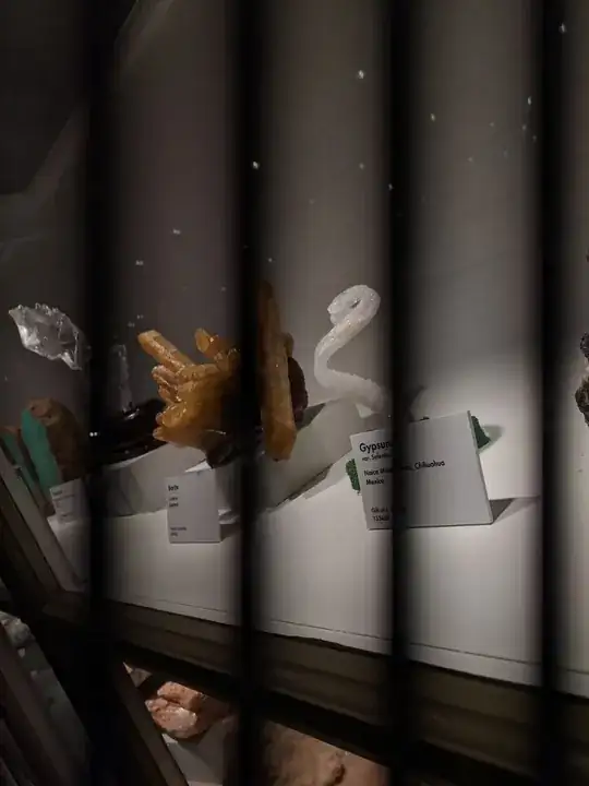 Photo with dark bands artifact