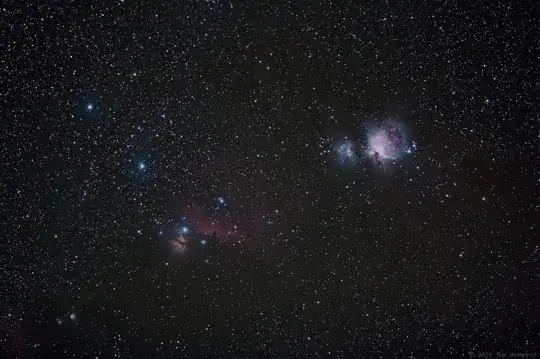 Orion Lower Region