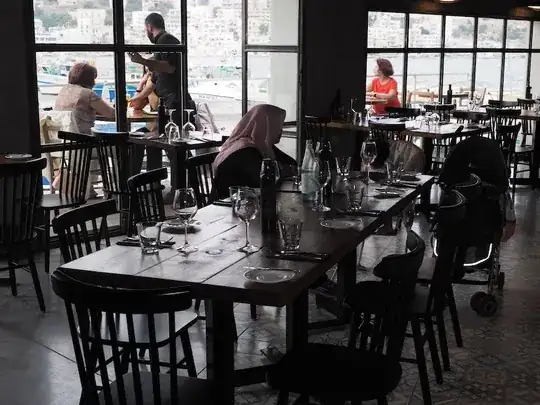 Background overexposed