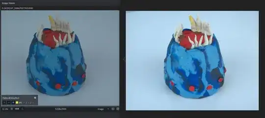 Meshroom Raw Comparison