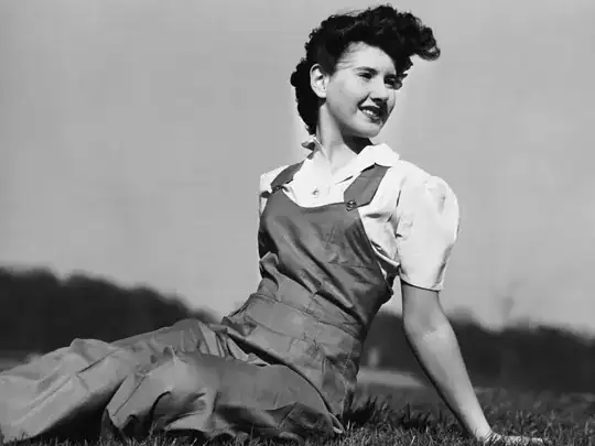 Portrait of Woman Posing on Grass, by George Marks. Getty Images