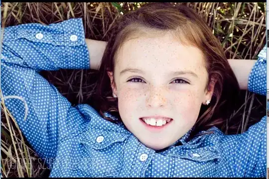 This is a close up portrait