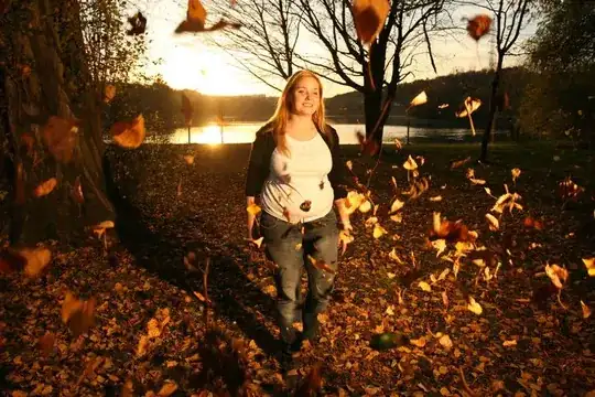 pic w/ leaves