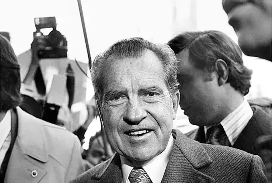 Richard Nixon by Jane Bown