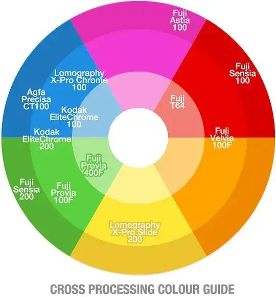 Cross Process Color Wheel