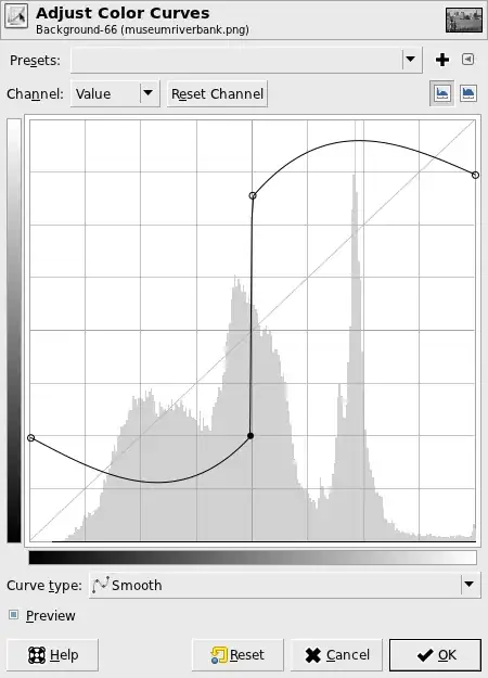 silly attempt at a non-slanted s-curve