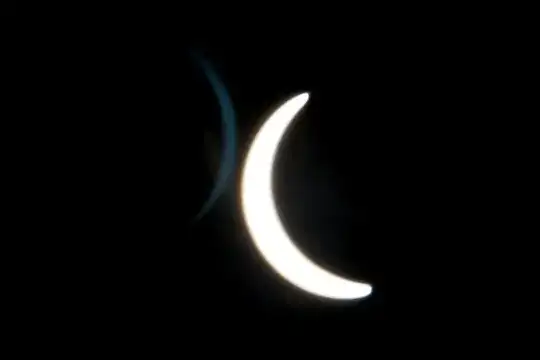 Eclipse 2017 with lens flare