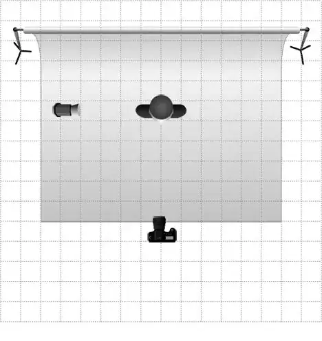 One-light Split Lighting setup diagram