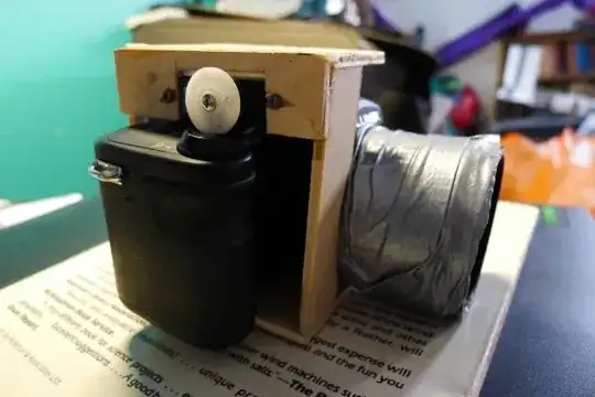 Servo operated shutter release