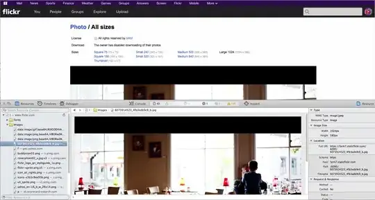 Screen Shot of my methodology
