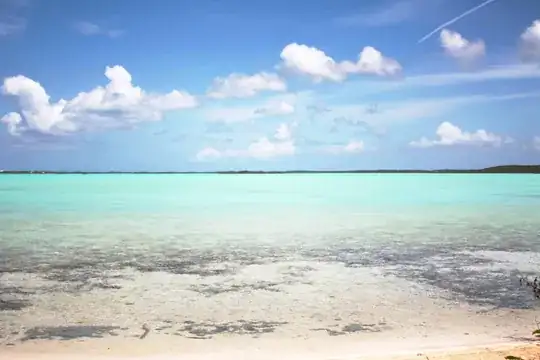 increase in brightness, hue shifted towards green, slight saturation boost