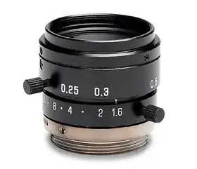 one of the lenses