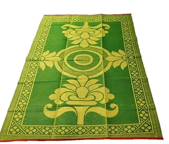 keystoned image of a mat taken from the side