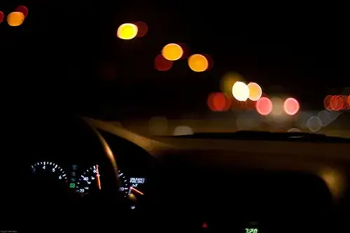 example of catseye in center of frame