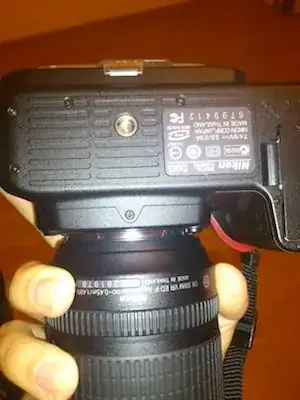 camera's bottom