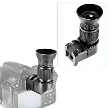 right angle viewfinder in and off camera