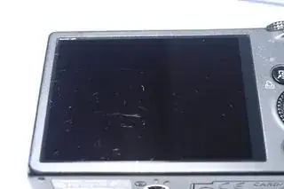 scratches on LCD