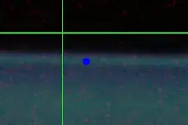 picture taken with only blue LED backlight