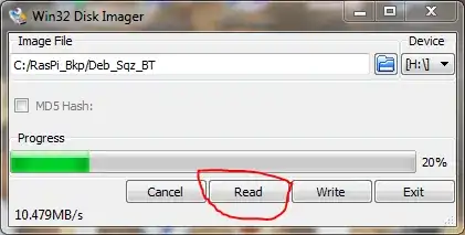 Win32 Disk imager in Action