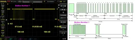 remote signal button number 1