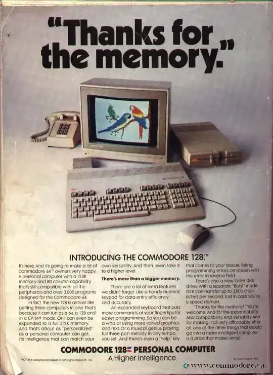 C128 ad