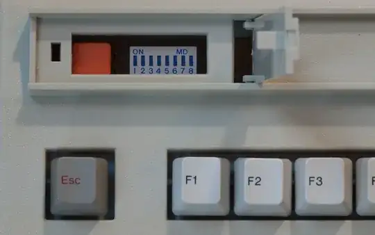 Northgate OmniKey/101 DIP switches