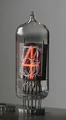 A nixie tube ZM1210