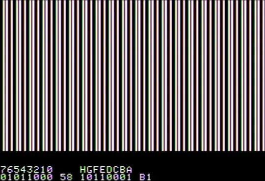 Twiddler editing bytes 58 B1 in AppleWin