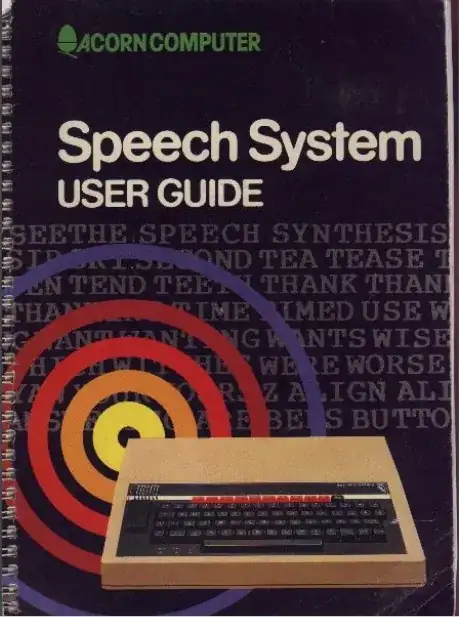 Acorn Speech Manual Cover