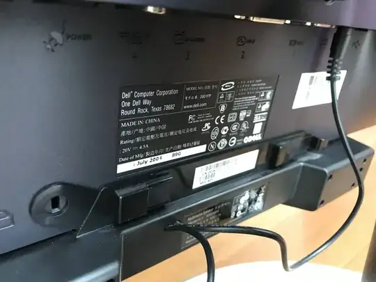 Rear has onboard power for the soundbar