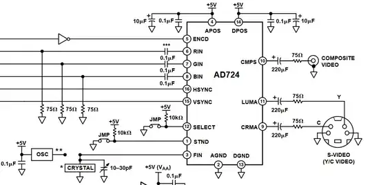AD724 circuit