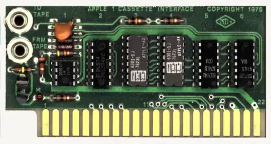 Apple 1 cassette interface card