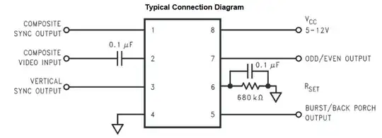 LM1881 circuit