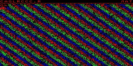 BK-0010 RANDU demonstration