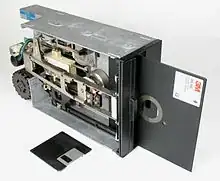 5.25" disk and drive
